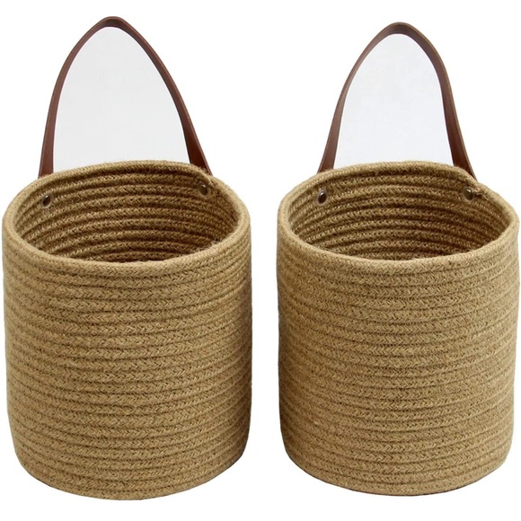 Other - NEW Woven Hanging Baskets
